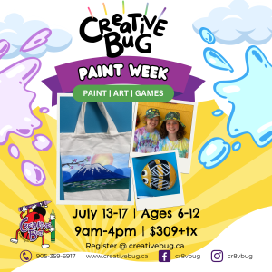 Paint Week | July 13-17 | 9am-4pm