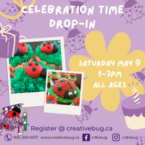 Celebration Time, Open House | May 9 | 1-3pm